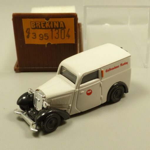 Brekina 1:87 1304 DKW F7 Kastenwagen Hofbrauhaus Nicolay in OVP EX5321