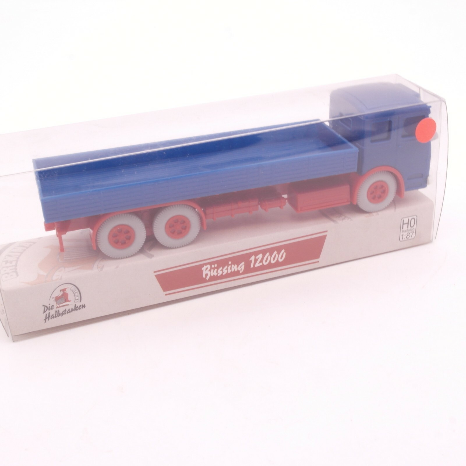 Brekina 1:87 13903 Büssing 12000 Pritschenwagen unverglast in OVP RT8783 – Bild 3