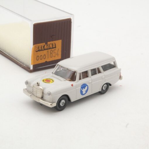 Brekina 1:87 1854 Mercedes 190 Kombi Atomkraft in OVP QR9388