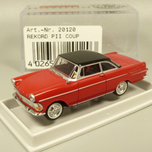 Brekina 1:87 20120 Opel Rekord P II Coupé zweifarbig in OVP EX7270