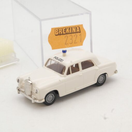 Brekina 1:87 2321 Mercedes 180 Limousine Polizei in OVP QR2075