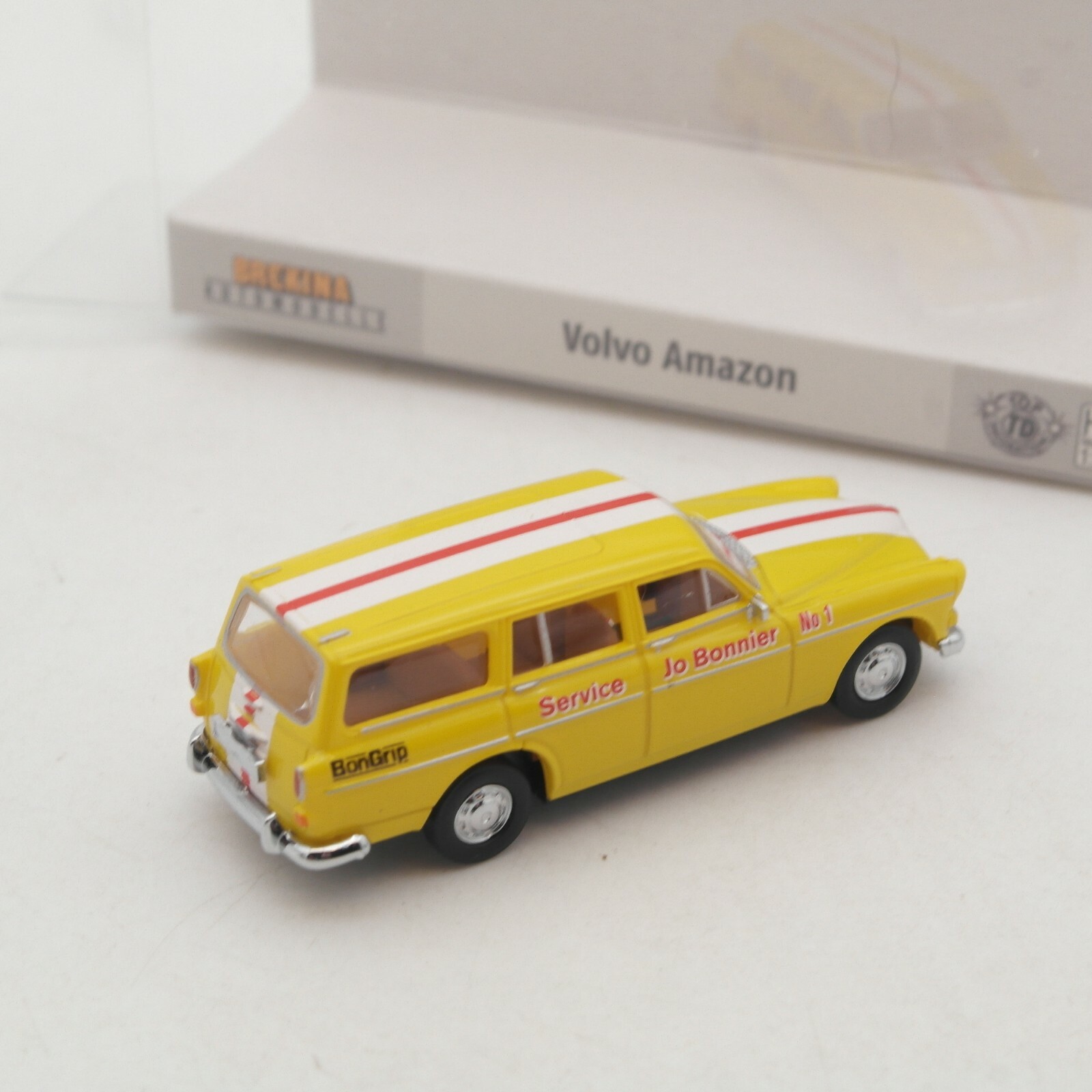 Brekina 1:87 29261 Volvo Amazon Service Lo Bonnier in OVP RA2176 – Bild 3