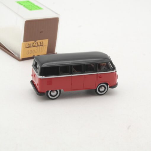 Brekina 1:87 3107 Volkswagen Bulli VW T1 Bus in OVP QR9417 – Bild 3