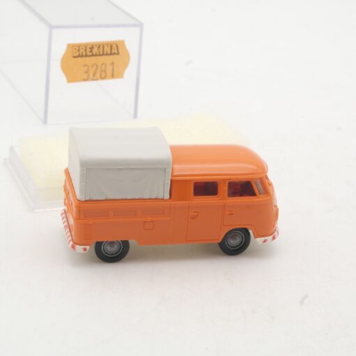 Brekina 1:87 3281 VW T1 DoKa Pritsche Kommunal in OVP RR2782 – Bild 3