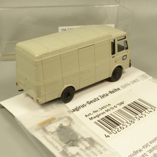 Brekina 1:87 34514 Magirus 90 D 6 Kastenwagen DB in OVP EX7464 – Bild 3