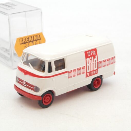 Brekina 1:87 36164 MB 319 Kastenwagen Bild Zeitung in OVP RF9558