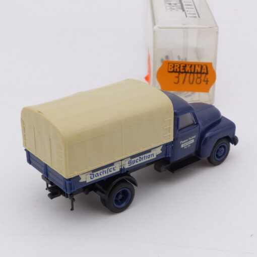 Brekina 1:87 37084 Opel Blitz Pritschen-LKW Dachser Spedition in OVP EX4886 – Bild 3
