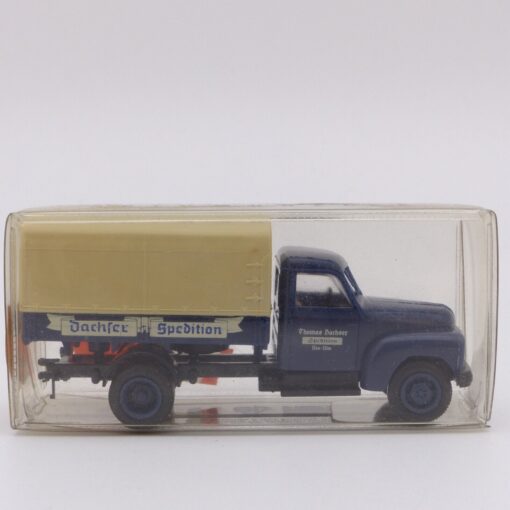 Brekina 1:87 37084 Opel Blitz Pritschen-LKW Dachser Spedition in OVP EX4886 – Bild 4