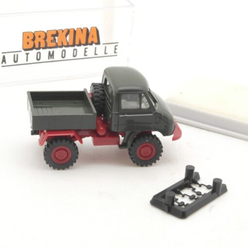 Brekina 1:87 39002 Unimog 411 Pritsche in OVP RR2949 – Bild 3