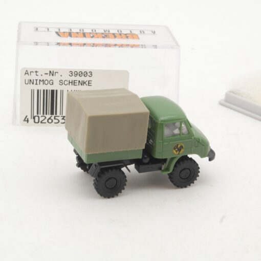 Brekina 1:87 39003 MB 411 Unimog Schenker in OVP RR2955 – Bild 3