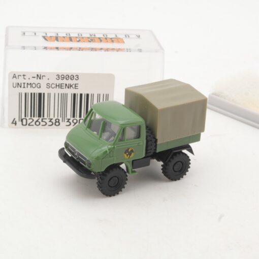 Brekina 1:87 39003 MB 411 Unimog Schenker in OVP RR2955