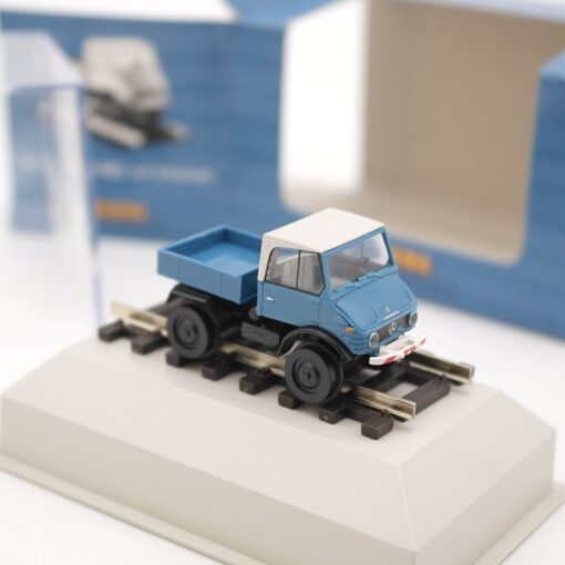 Brekina 1:87 39077 Der Unimog 421 auf Schienen in OVP QR8845 – Bild 3