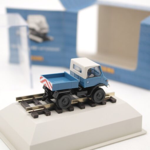 Brekina 1:87 39077 Der Unimog 421 auf Schienen in OVP QR8845 – Bild 4