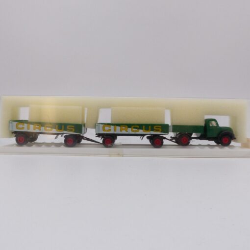 Brekina 1:87 4254 Magirus Mercur Hängerzug Circus in OVP EX3256 – Bild 3