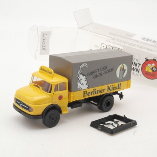 Brekina 1:87 47028 MB L322 Pritsche Berliner Kindl neuwertig in OVP QR9194