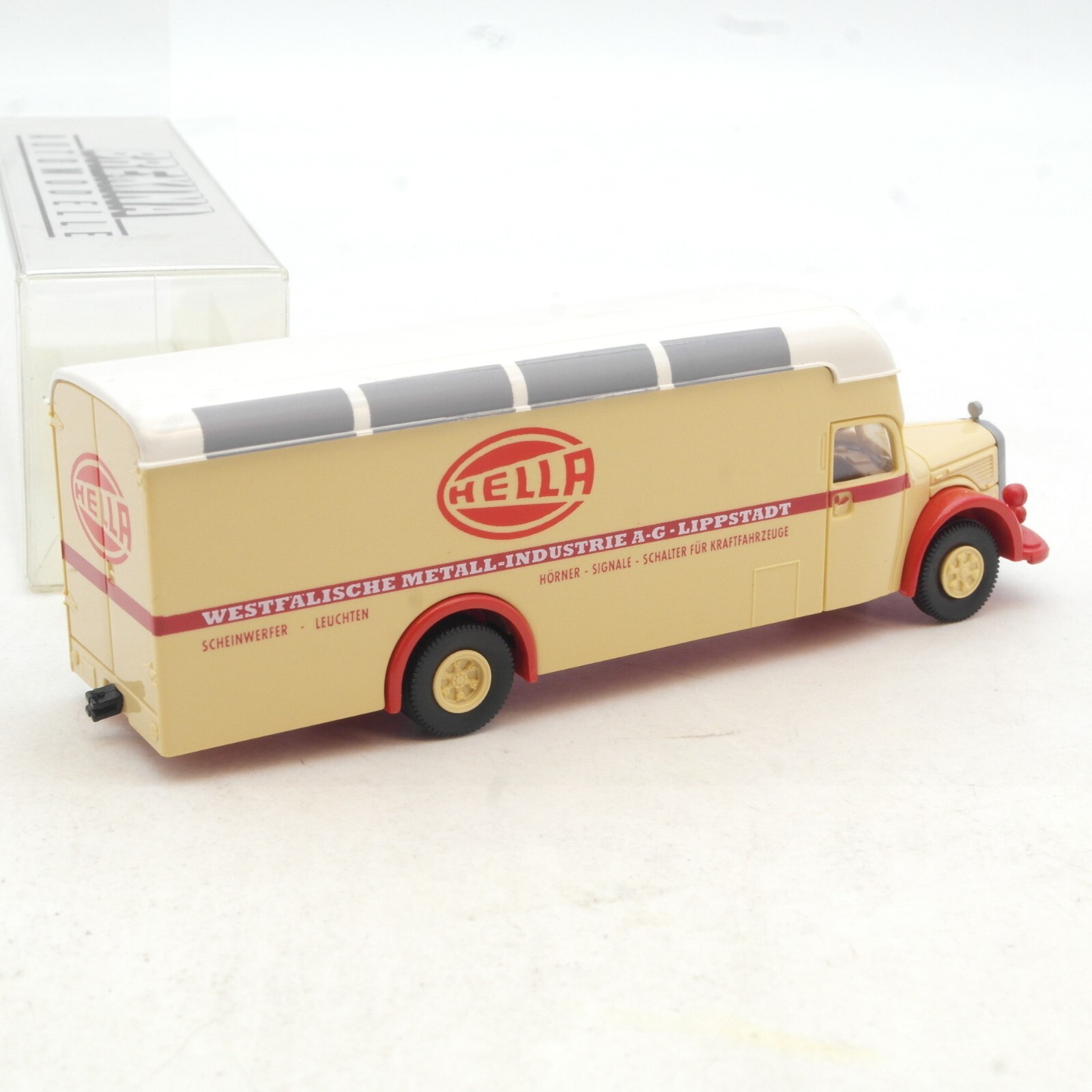 Brekina 1:87 55191 Mercedes L 6600 Koffer HELLA in OVP RG1395 – Bild 3