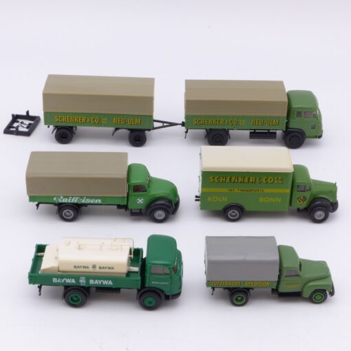 Brekina 1:87 5er-Pack ältere LKW Modelle in Tüte siehe Bilder o. EX6944 – Bild 3