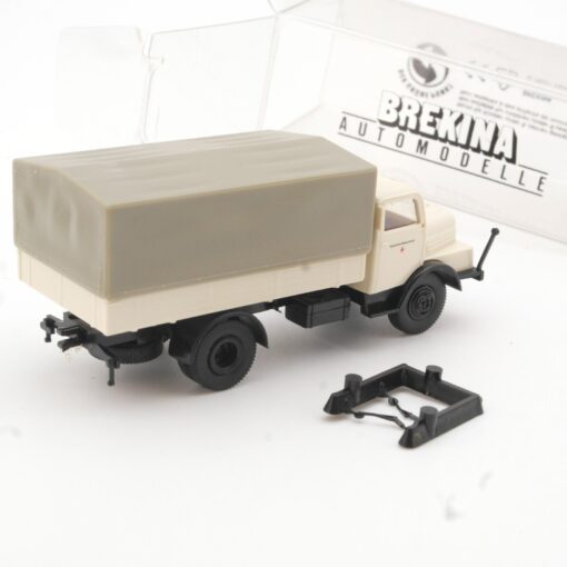 Brekina 1:87 71506 IFA S 4000 Pritschen LKW DRK in OVP QR4575 – Bild 3