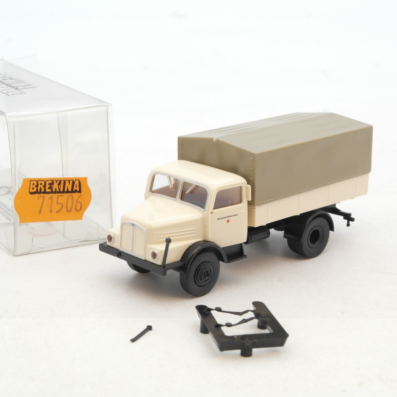 Brekina 1:87 71506 IFA S 4000 Pritschen LKW DRK in OVP RG44