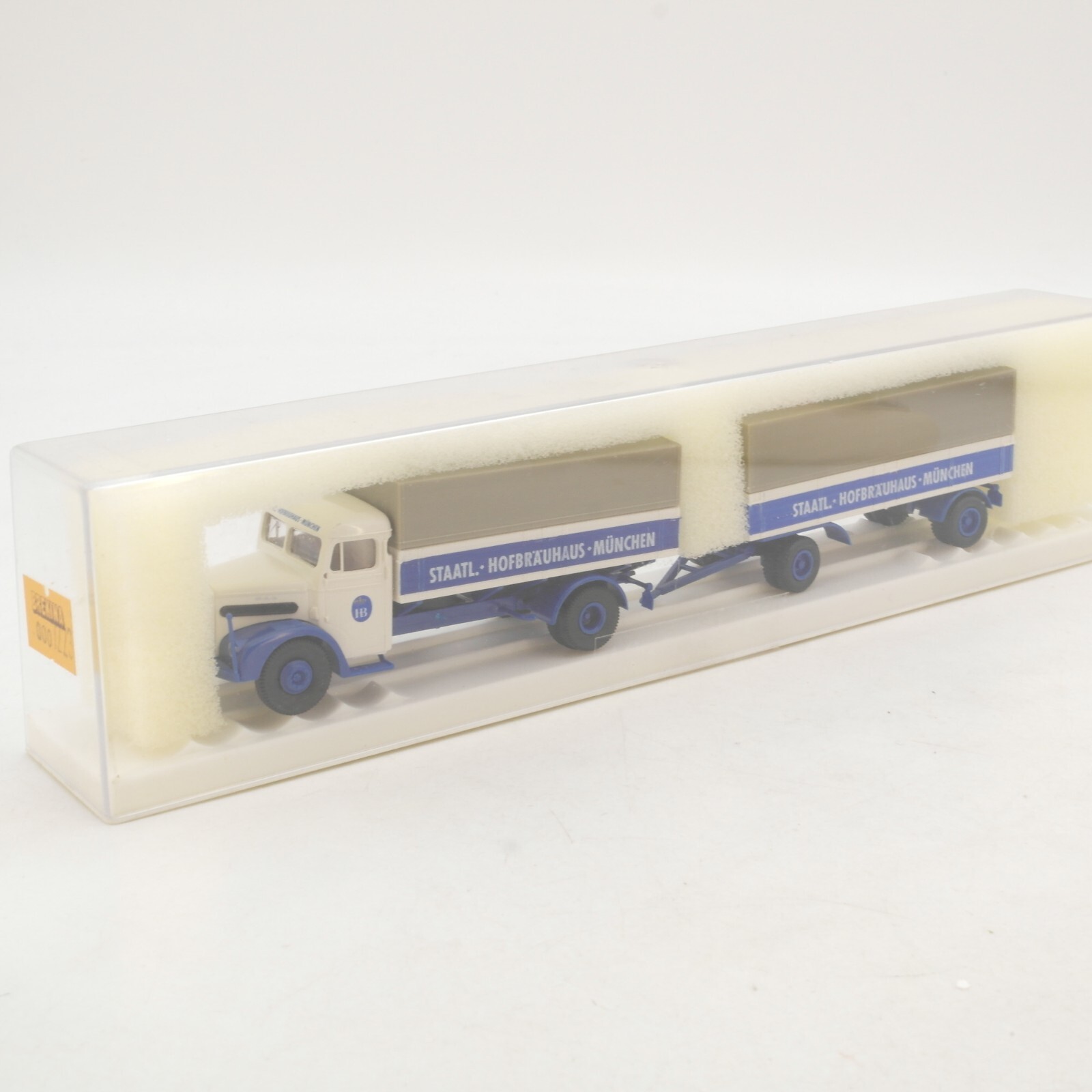Brekina 1:87 7223 MAN F 8 Hängerzug Hofbräuhaus München in OVP RG5809 – Bild 4