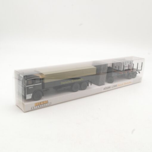 Brekina 1:87 74606 Büssing 12000 DB LKW von Haus zu Haus in OVP RR2738 – Bild 3