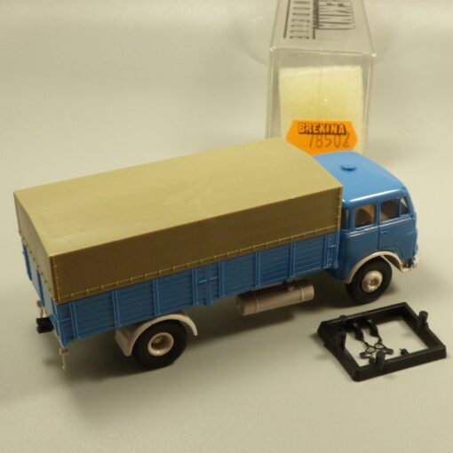 Brekina 1:87 78502 MAN 780 Pausbacke Pritsche/Plane neutral in OVP EX7207 – Bild 3