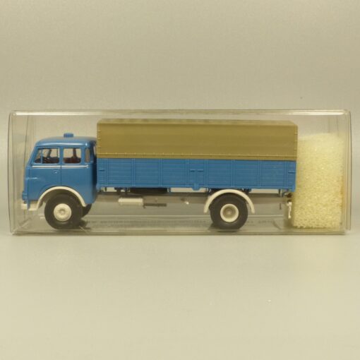 Brekina 1:87 78502 MAN 780 Pausbacke Pritsche/Plane neutral in OVP EX7207 – Bild 4
