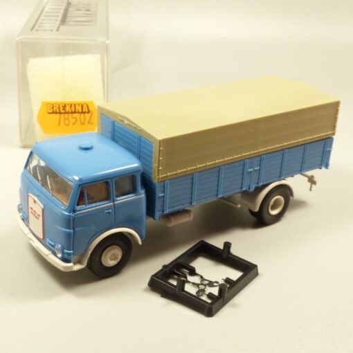 Brekina 1:87 78502 MAN 780 Pausbacke Pritsche/Plane neutral in OVP EX7207