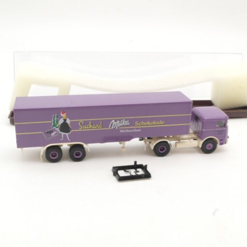 Brekina 1:87 7917 Büssing Sattelzug Milka Schokolade in OVP QR9534 – Bild 3