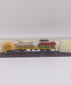Brekina 1:87 81008 MB LP 1620 Meiller Rungen-Sattelzug mit Ladung in OVP EX8549