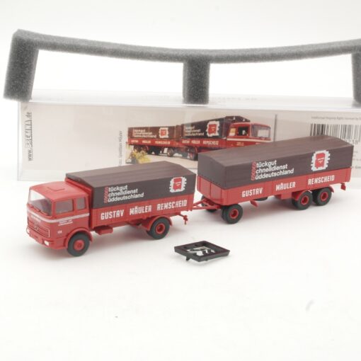 Brekina 1:87 81023 MB LP Lastzug Gustav Mäuler in OVP RR3651