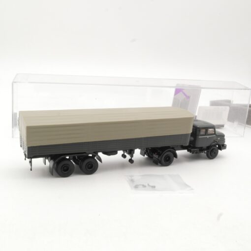 Brekina 1:87 81100 MB LS 1620 Pritsche Plane neutral in OVP RR856 – Bild 3