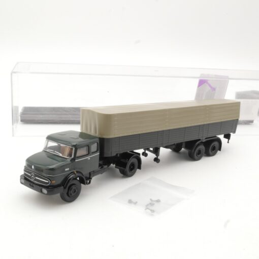 Brekina 1:87 81100 MB LS 1620 Pritsche Plane neutral in OVP RR856