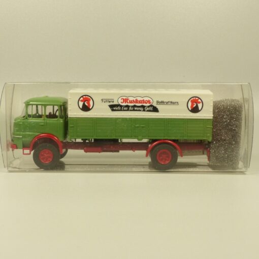 Brekina 1:87 84120 Krupp LF 980 Pritschen-LKW Muskator in OVP EX7458 – Bild 4