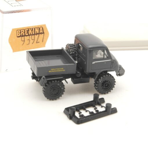 Brekina 1:87 93927 MB Unimog Pritsche Deutsche Bundesbahn in OVP RR2950 – Bild 3