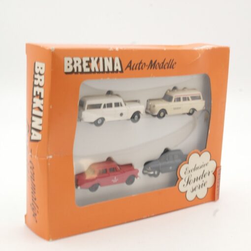 Brekina 1:87 Auto Modelle Set Einsatzfahrzeuge in OVP QR9169 – Bild 3