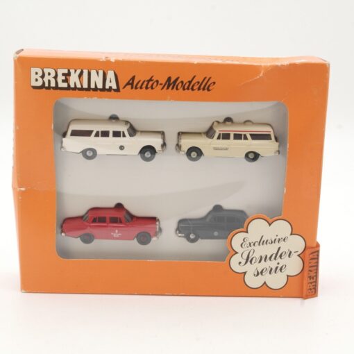 Brekina 1:87 Auto Modelle Set Einsatzfahrzeuge in OVP QR9169