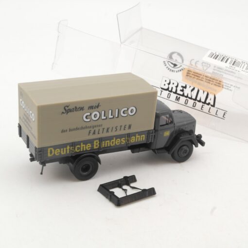 Brekina 1:87 Magirus Deutz Pritsche Collico Deutsche Bundesbahn in OVP RR2760 – Bild 3