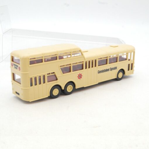 Brekina 1:87 Mercedes Benz O317 Doppeldeckerbus 1 1/2 Gerolsteiner in EVP RG1370 – Bild 3
