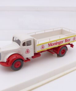 Brekina 1:87 Mercedes L 311 Getränkepritsche Moninger Bier in OVP EX8199