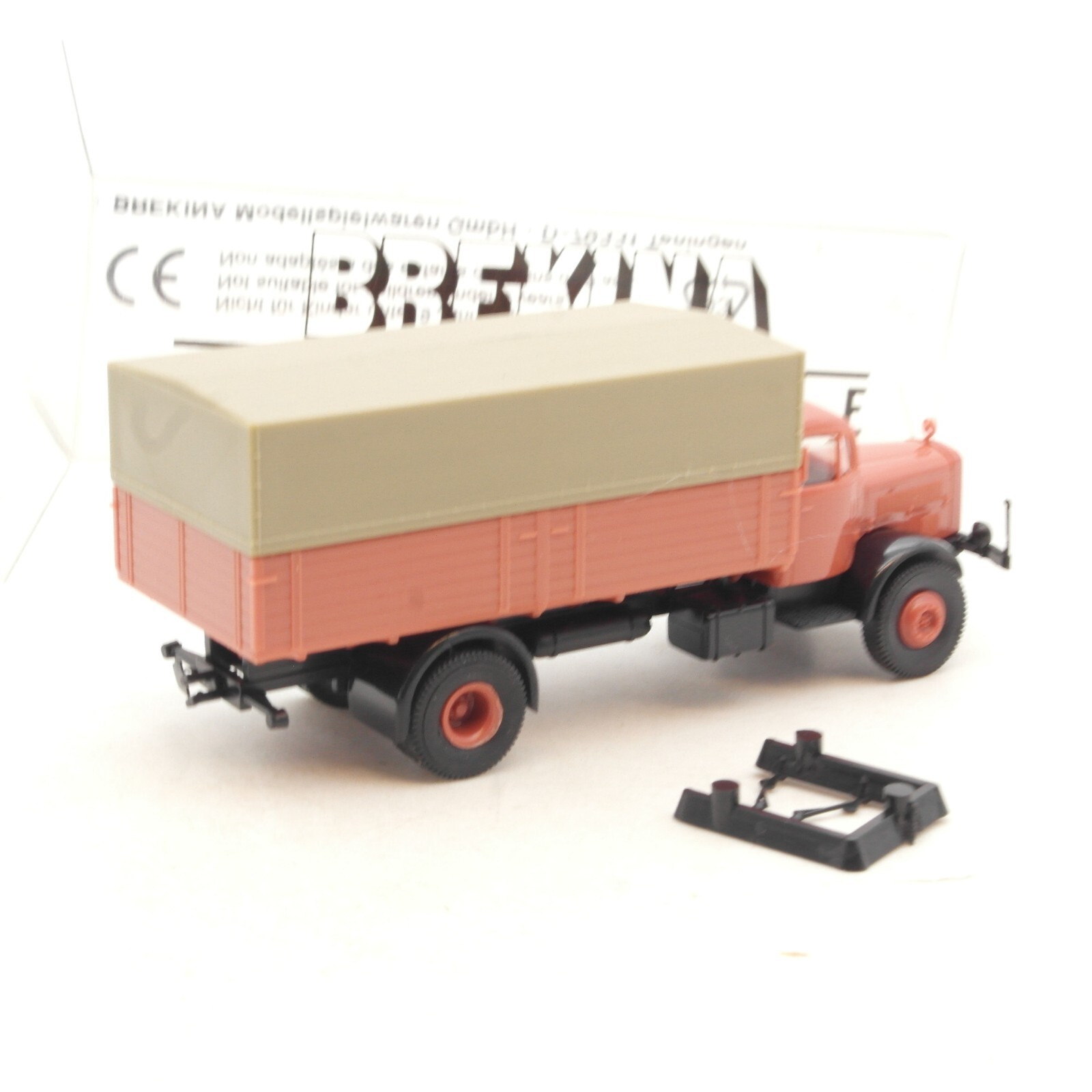 Brekina 1:87 Mercedes MB Pritsche Plane neutral in EVP RG884 – Bild 3