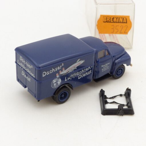 Brekina 1:87 Nr.: 3522 Opel Blitz Kasten-LKW Dachser Luftfracht, in OVP EX1791 – Bild 3