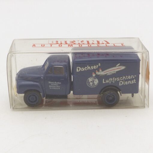 Brekina 1:87 Nr.: 3522 Opel Blitz Kasten-LKW Dachser Luftfracht, in OVP EX1791 – Bild 4