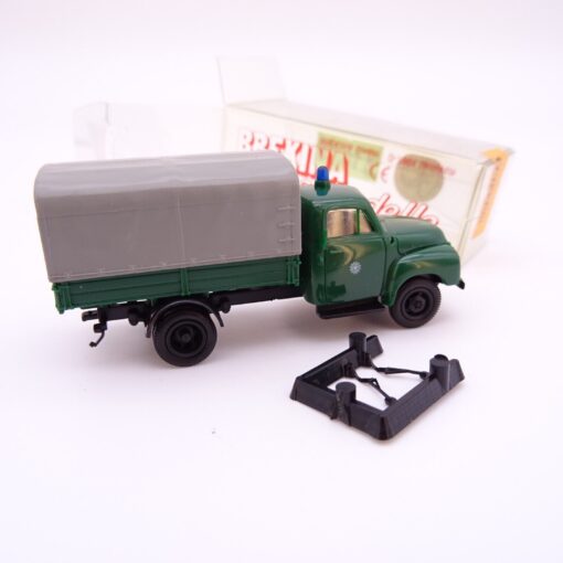 Brekina 1:87 Opel Blitz Pritsche Plane Polizei in EVP QR3421 – Bild 3