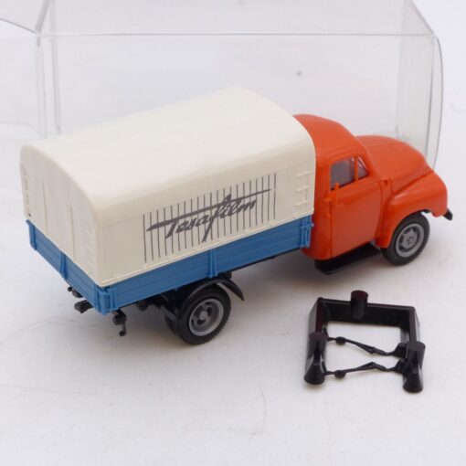 Brekina 1:87 SoMo.: Opel Blitz Pritschen-LKW Tesafilm- rar, in OVP EB7237 – Bild 3
