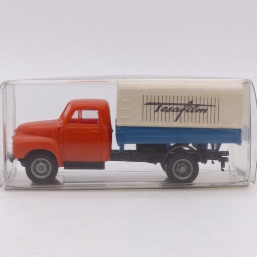 Brekina 1:87 SoMo.: Opel Blitz Pritschen-LKW Tesafilm- rar, in OVP EB7237 – Bild 4