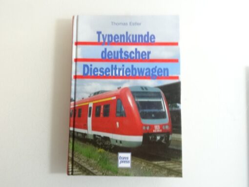 Buch Typenkunde deutscher Dieseltriebwagen Thomas Estler QR7581