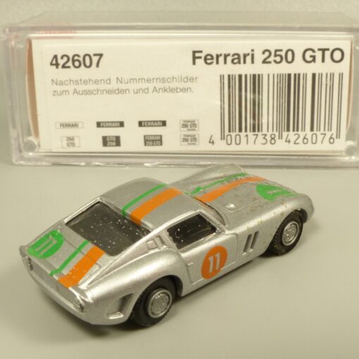 Busch 1:87 42607 Ferrari 250 GTO metallic #11 in OVP EX7346 – Bild 3