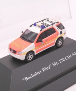 Busch 1:87 Sondermodell Bocholter Blitz ML 270 CDI-NEF in PC Box RT2037