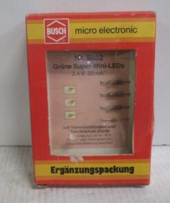 Busch 5982 Ergänzungspackung Grüne Super Mini LED,s m.OVP  WZ7734